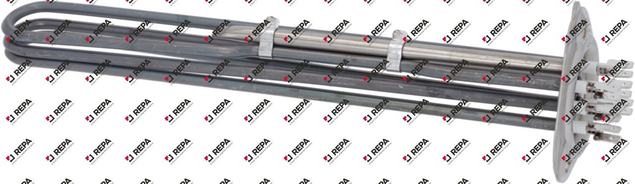 Verwarmingselement 6000W 220V L 310mm 3-gatsflens