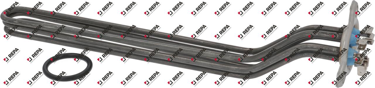 Resistenza 4500W 230V L 358mm L1 36mm L2 72mm