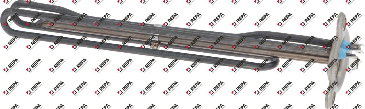 Heating element 2600W 230V L 293mm 3 hole flange