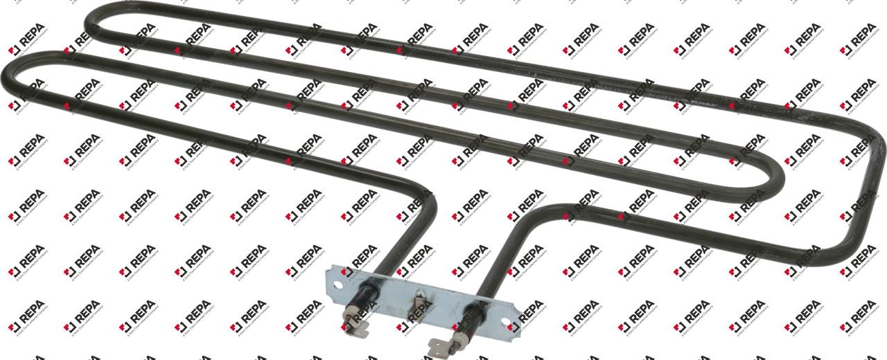 Resistencia 2600 W 415 V L 251 mm horno L1 89 mm
