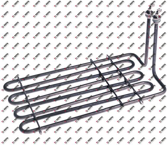 Résistance 2800W 230V L 343mm friteuse B1 66mm