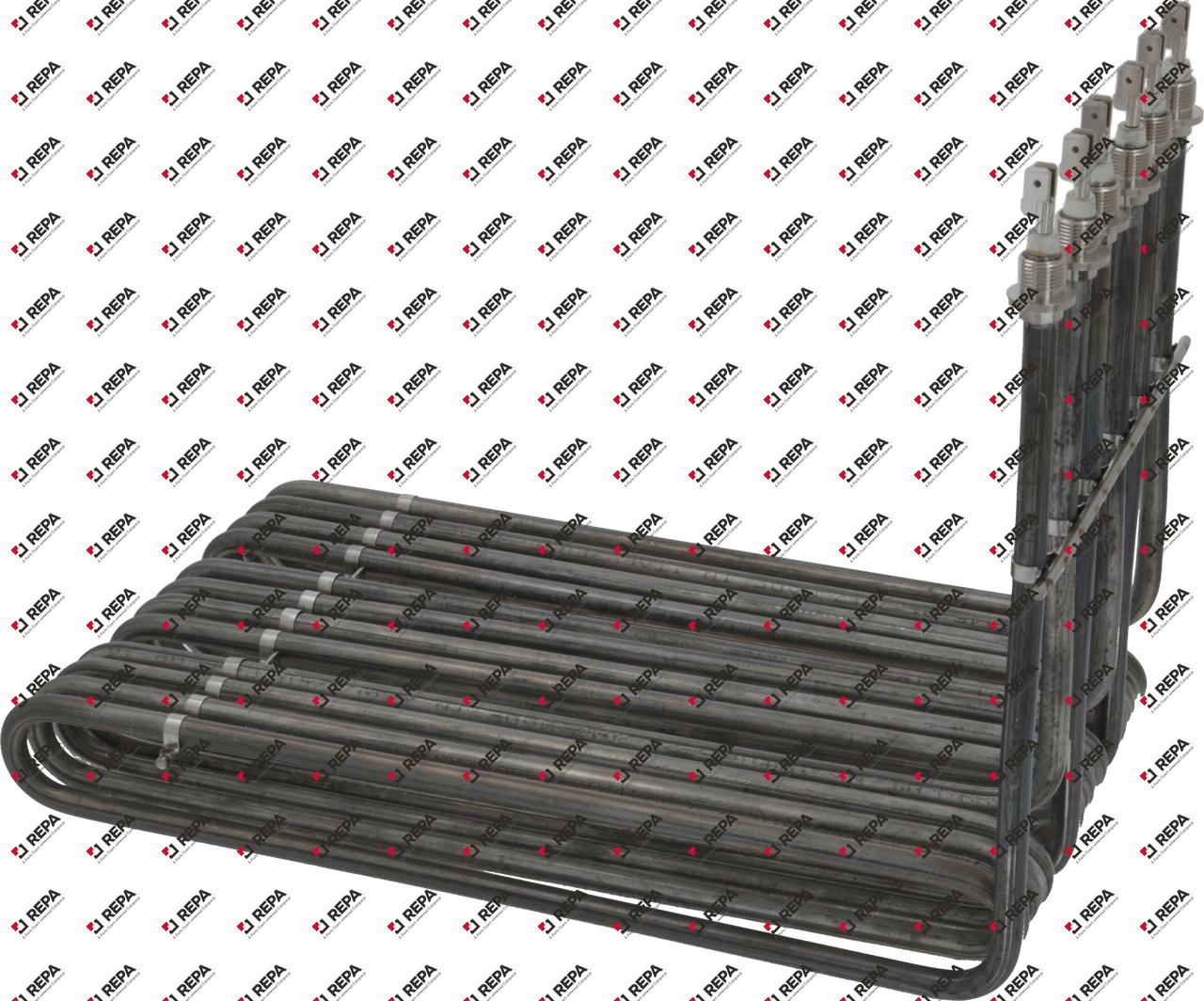 Resistenza 9000W 230V L 320mm B1 5mm H1 165mm