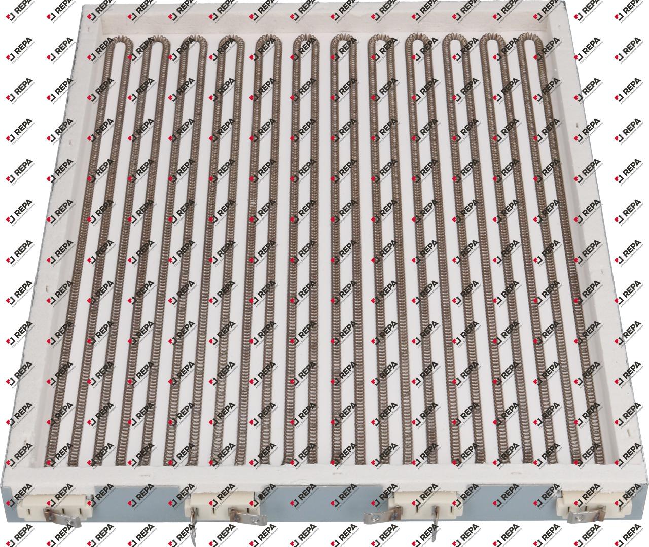 Strahlungsheizkörper rechteckig 9000W 400V L 432mm