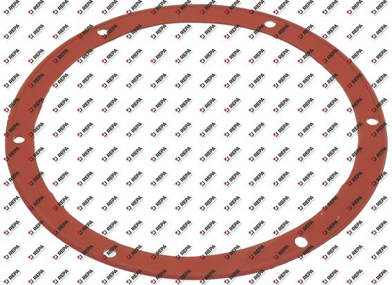 guarnizione silicone int. dei fori mm int. ø 155mm