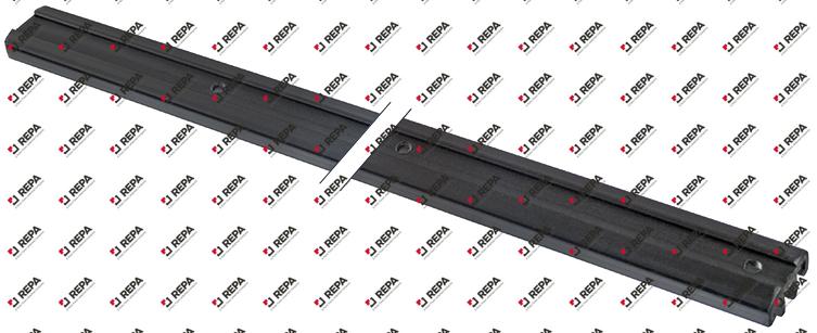 geleiding voor koelrubber L 2,5m VPE 2,5m