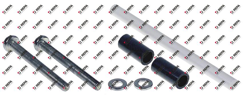 Türöffnersatz Türstärke 50-60mm mit Gewindestangen