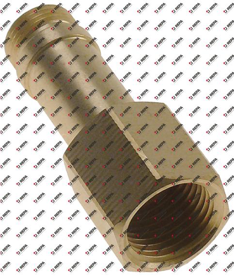 Screw connection L 57mm IT 1/2" ET 3/8"