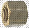 Ghiera per tubo ø 4 mm filetto M10x1 L 12mm CH 14