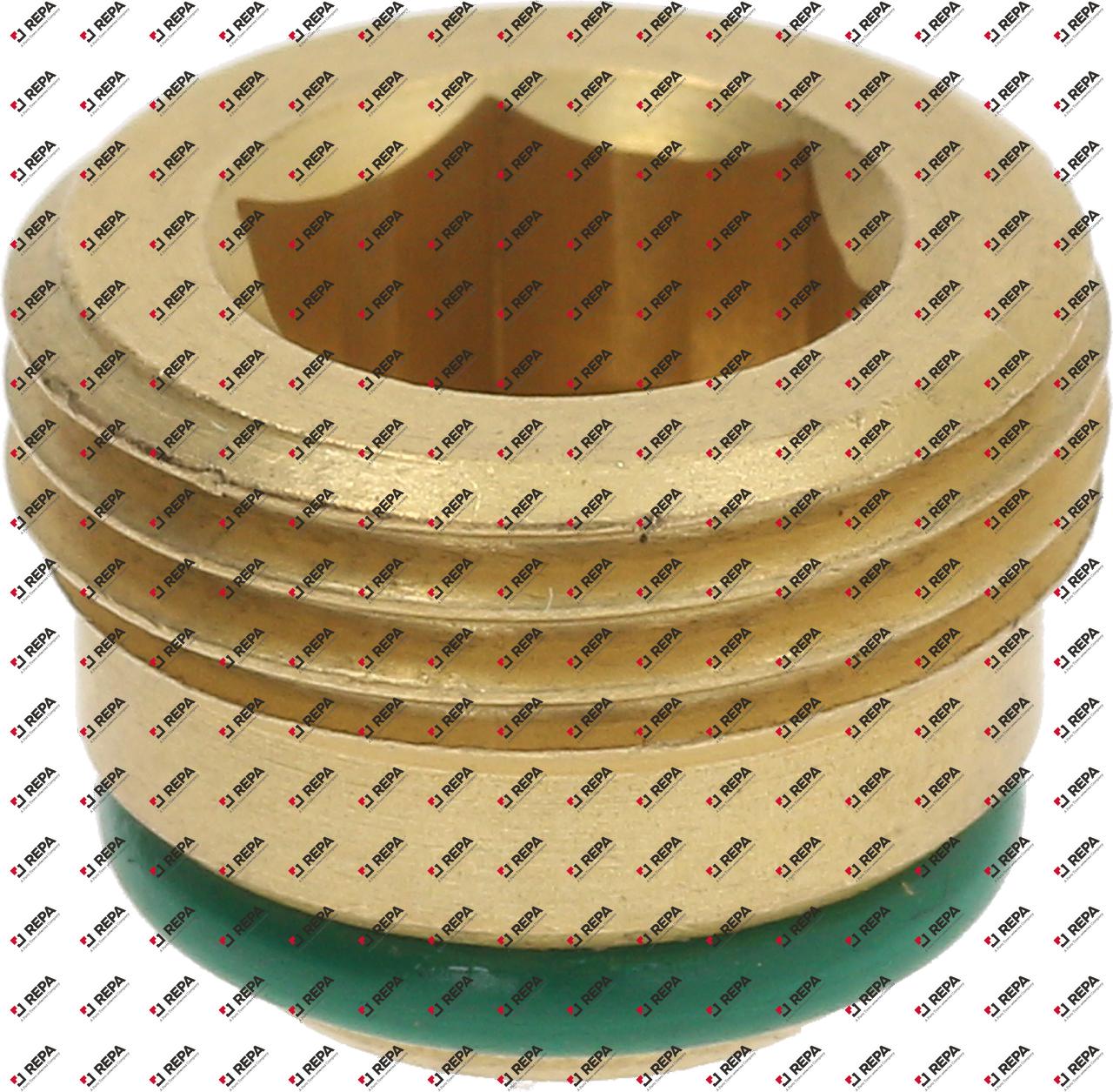 Plug thread 3/8" with O-ring