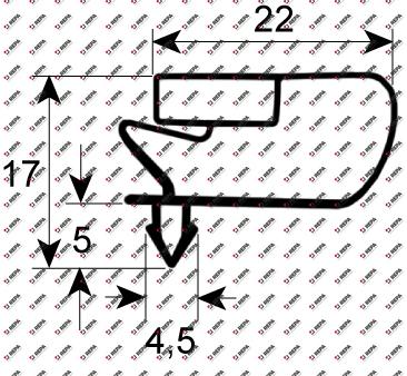 Joint froid profil 9796 lar. 405mm L 480mm