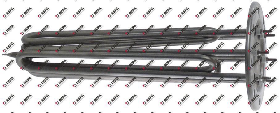Heating element 9000W 230/400V L 300mm