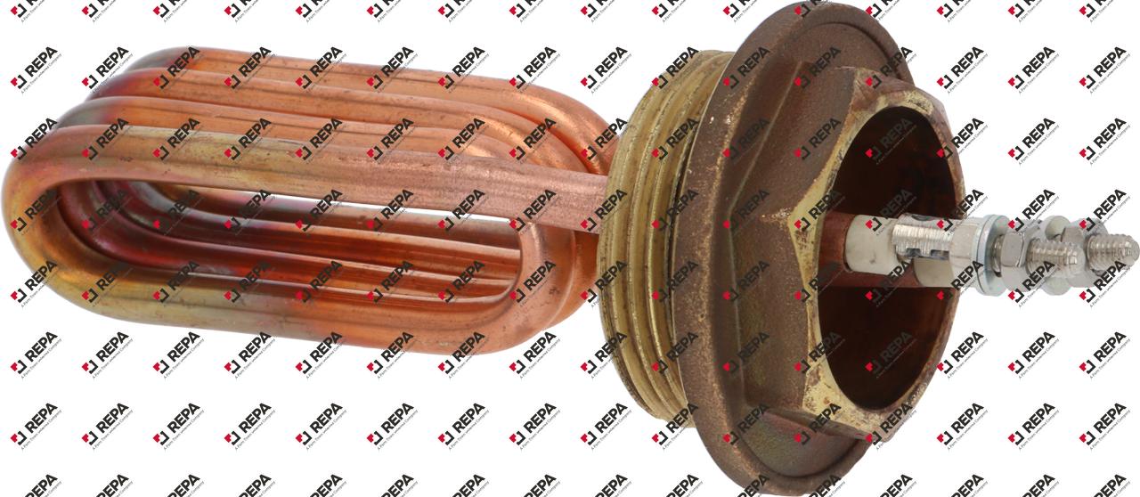 Heizkörper 1300 W 220 V L 97 mm Schraubflansch