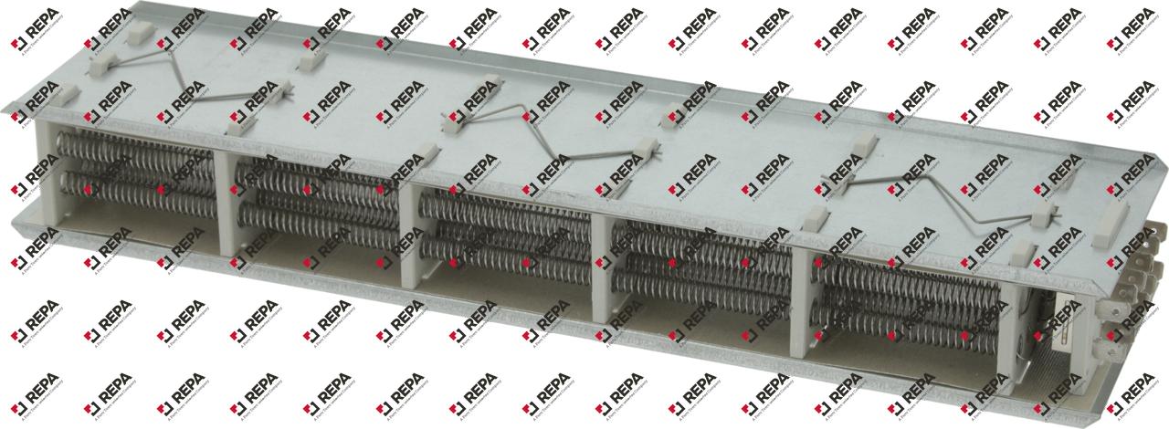 Batterie de chauffe 4500W 230/400V L 360mm H 50mm