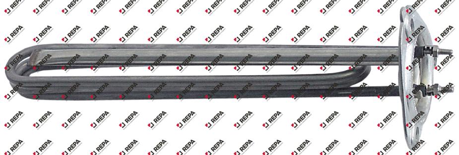 Resistencia 3000 W 230 V L 260 mm empalme M4