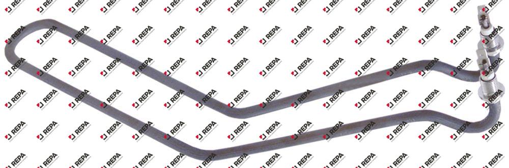 Resistenza 2500W 230V L 410mm L1 195mm L2 215mm