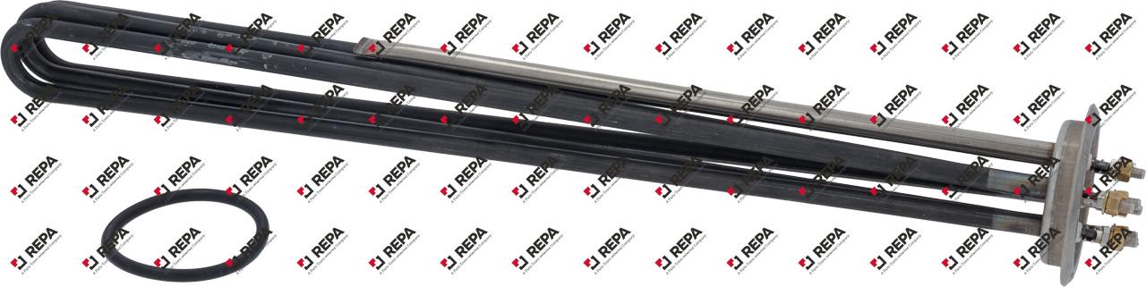 Heizkörper 13100 W 240 V L 470 mm Rundflansch