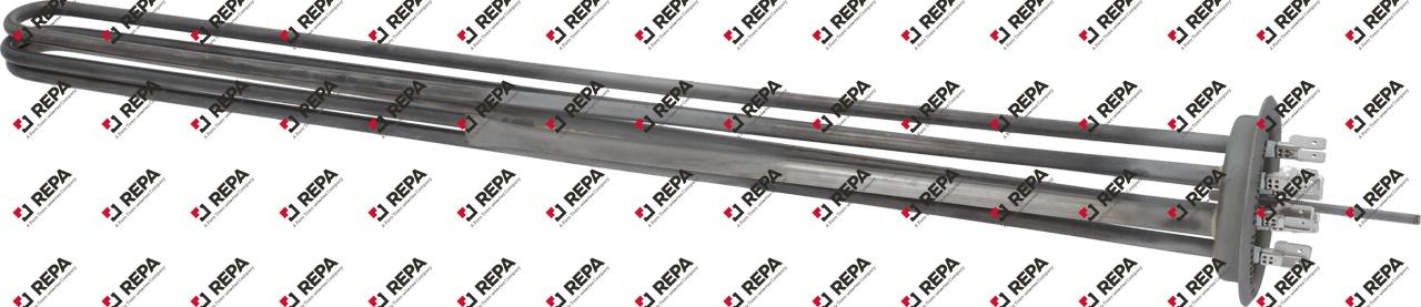 Resistencia 8000 W 230 V L 510 mm brida redonda