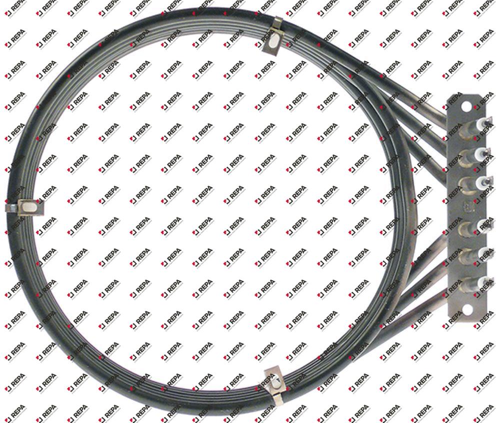 Heizkörper 9000 W 230 V L 300 mm L1 38 mm