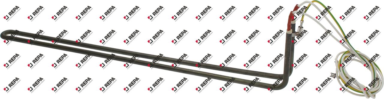 Heating element 1000W 230V L 530mm tube ø 8,5mm