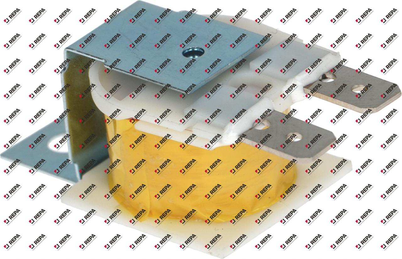Sonnerie fixation par vis raccord cosse mâle 6,3mm