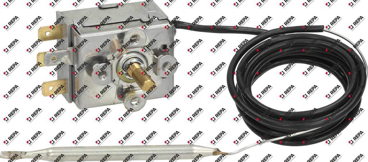 Thermostat t.max. 90°C 1-pole 1CO 15A probe ø 6mm