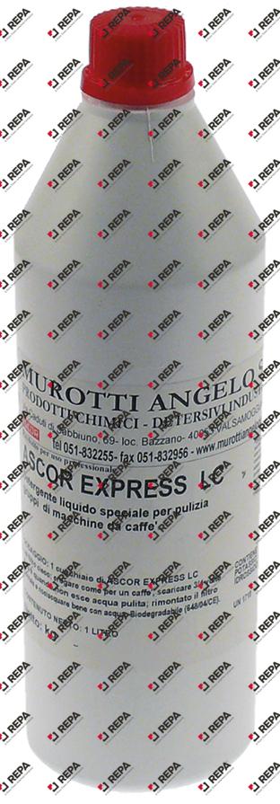 Coffee machine cleaner bottle ASCOR Express LC