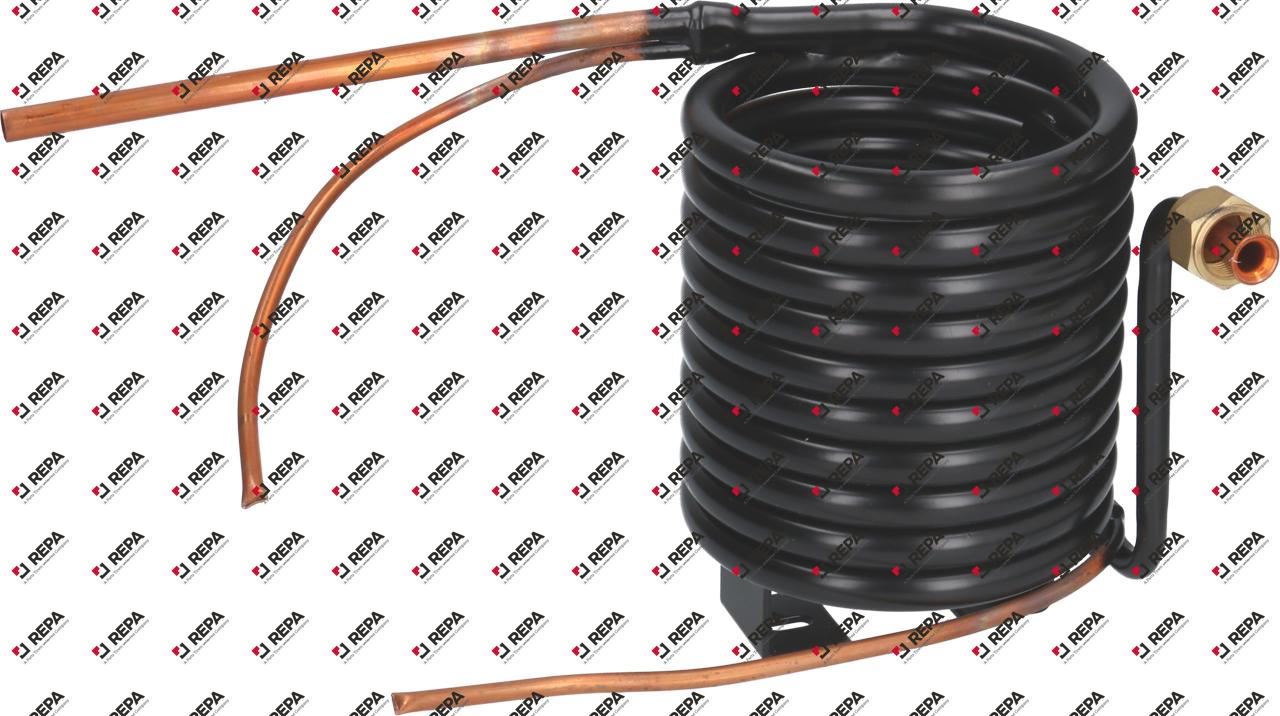 Verflüssiger Rohr ø 13,5 mm ø 140 mm H 160 mm CHS1
