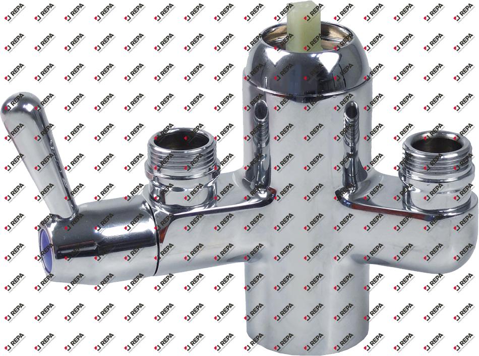 Grifo mezclador de 1 orificio empalme M10x1
