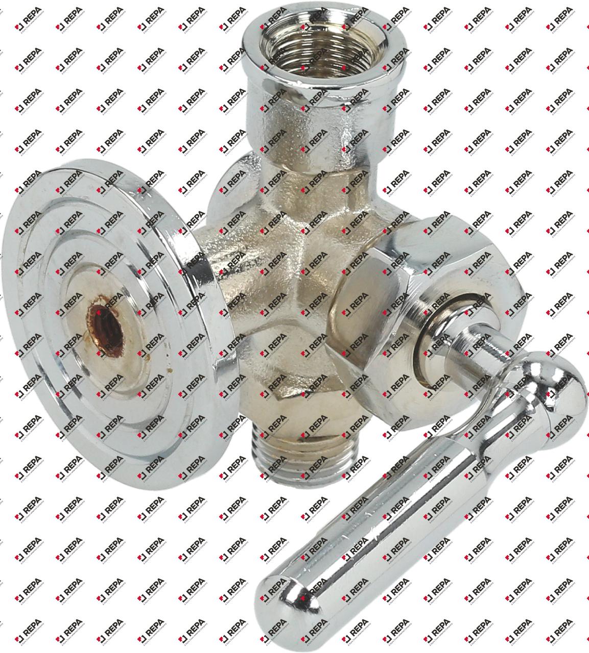 Grifo de manómetro H 1/4" M 1/4"