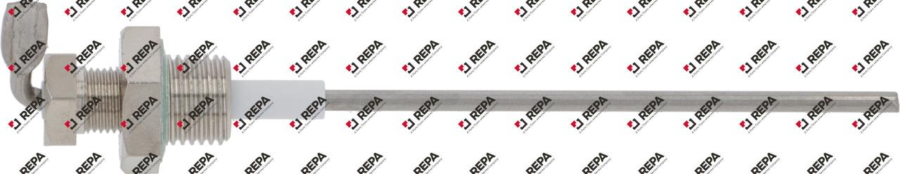 Niveauelektrode 1/4" Gesamtlänge 125 mm