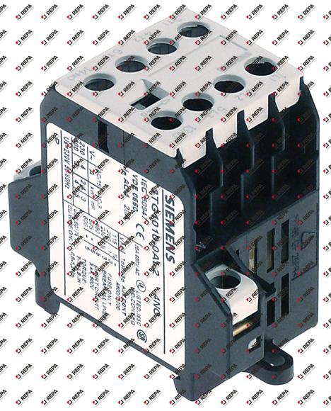 Power contactor resistive load 20A 230VAC