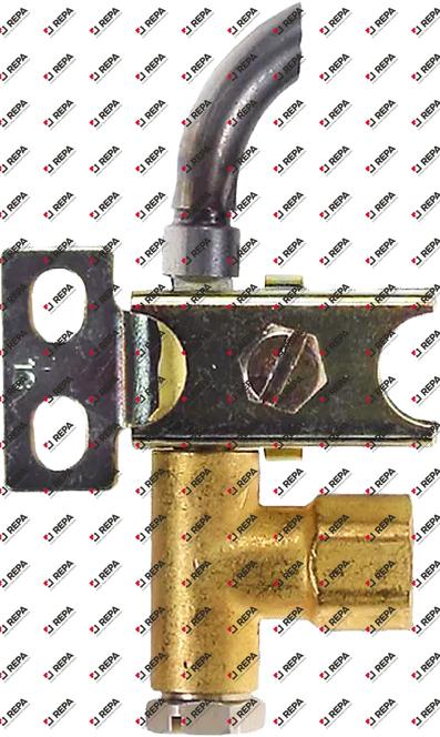 Pilot burner 1 flame nozzle ø 0,2mm nozzle A
