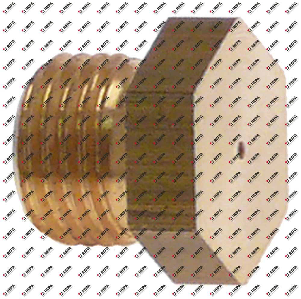 Gasdüse Gewinde M10x1 SW 12  Bohrung ø 2,2 mm