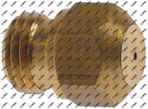 Gasdüse Gewinde M9x1 SW 10  Bohrung ø 2,5 mm