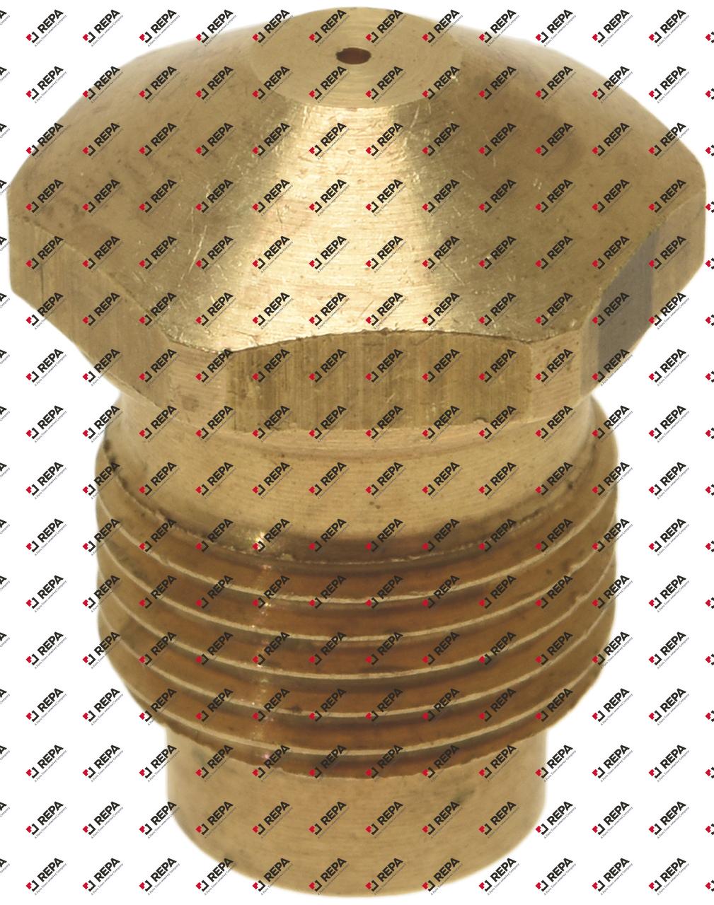 Ugello del gas filetto M12x1 CH 14 foro ø 0,8mm