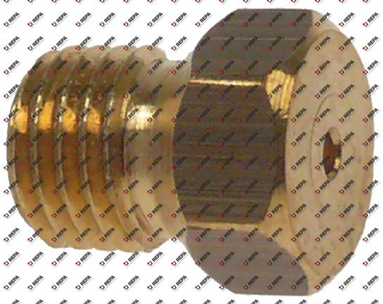 Ugello del gas filetto M6x0,75 CH 7 foro ø 1,85mm