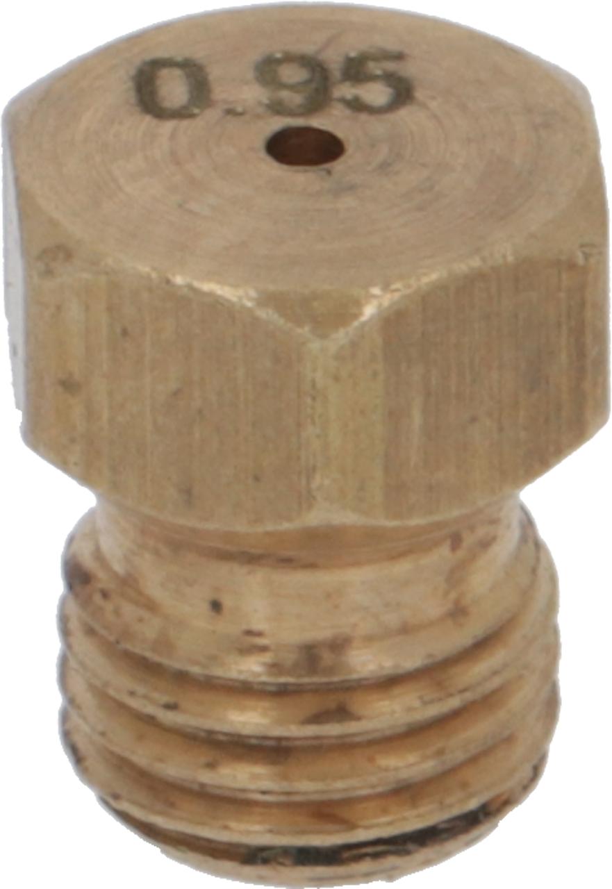 Gasdüse Gewinde M6x0,75 SW 7  Bohrung ø 0,95 mm
