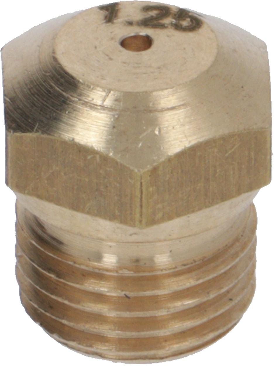 Gasdüse Gewinde M10x1 SW 11  Bohrung ø 1,25 mm