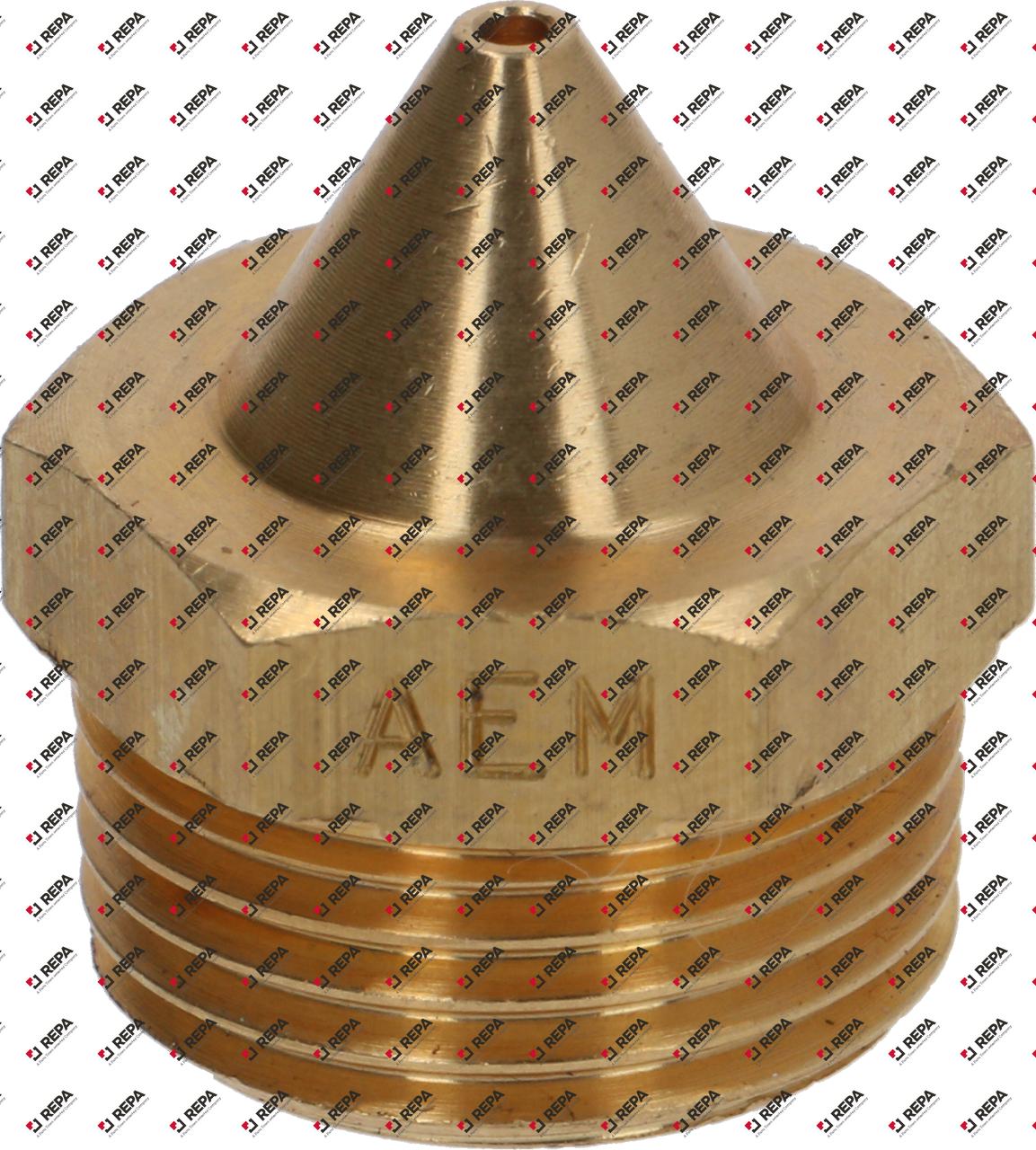 Ugello del gas filetto 3/8" CH 17 foro ø 1,3mm