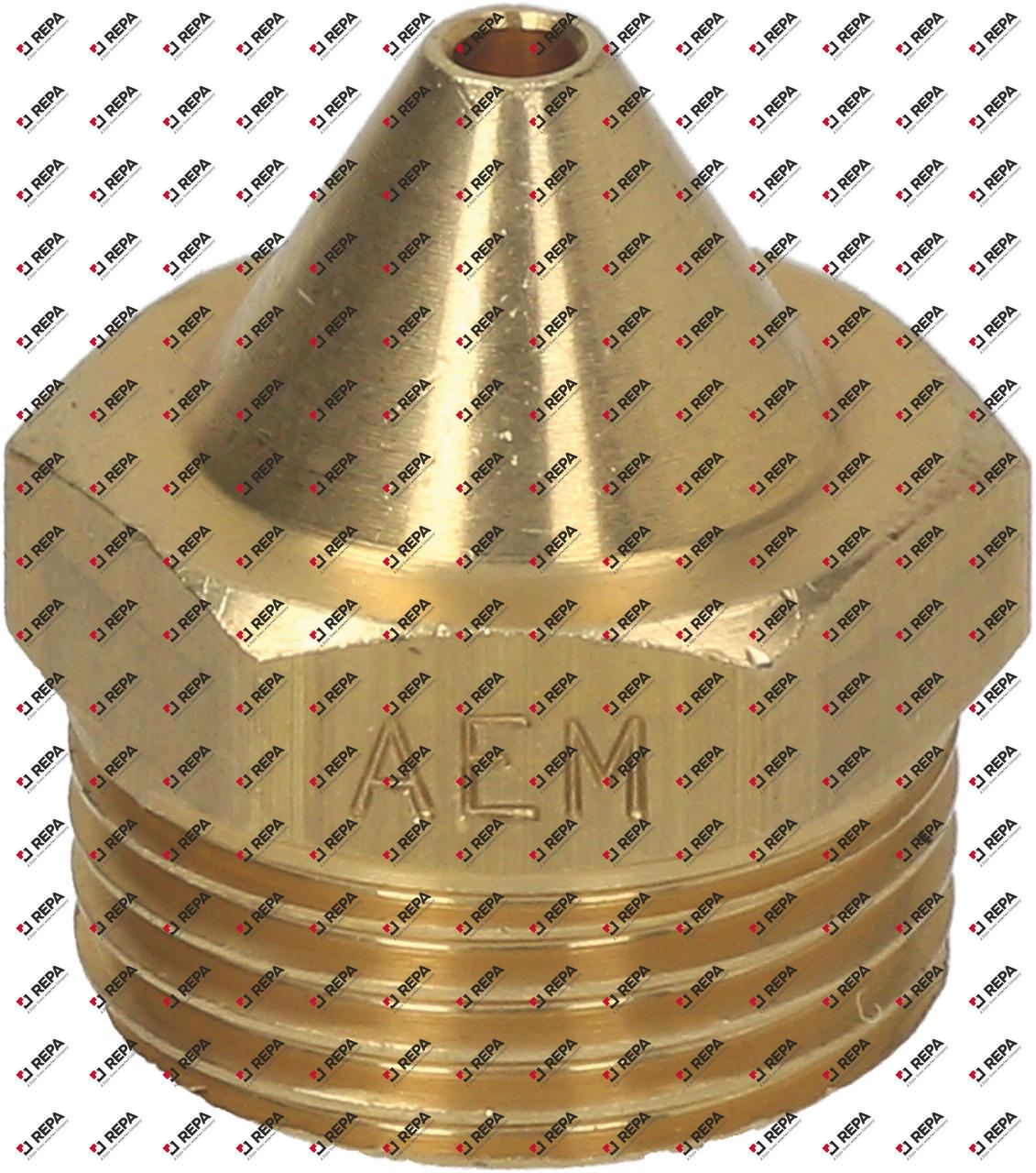 Gas injector thread 3/8" WS 17 bore ø 2,4mm