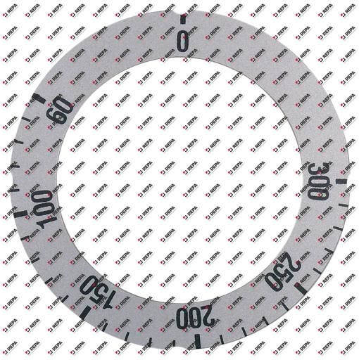 Knob dial plate thermostat t.max. 300°C 60-300°C 112220 | Horecatiger