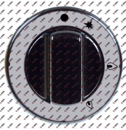 Knob gas tap with ignition flame PEL22/23 ø 70mm