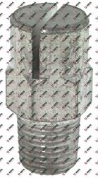 Spray nozzle thread 1/8"-27 NPT for ice maker