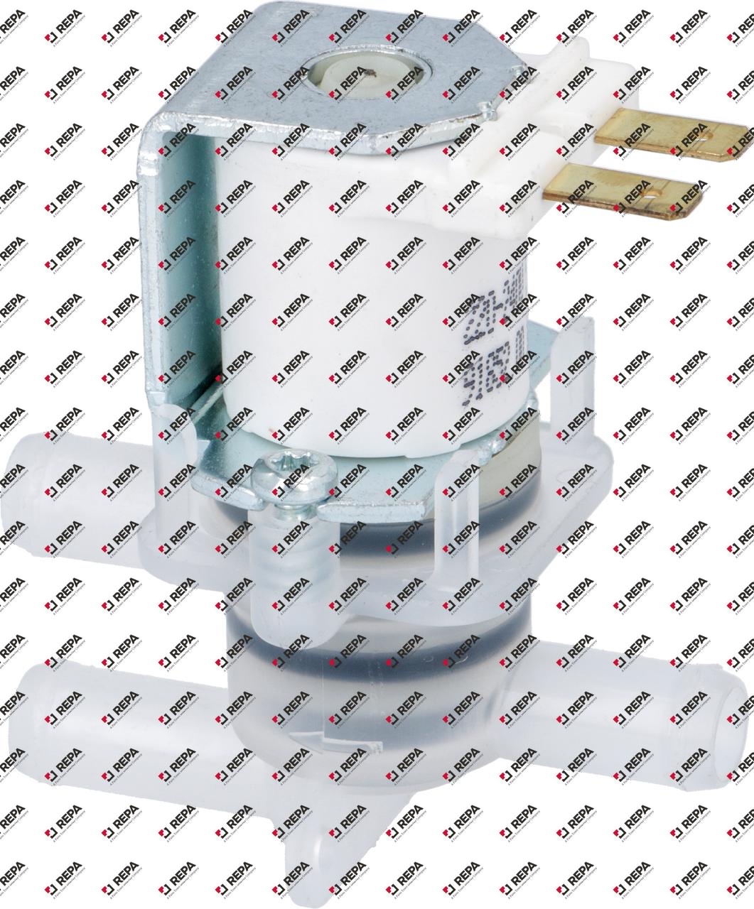 Solenoid valve single CO inlet 10,5mm plastic