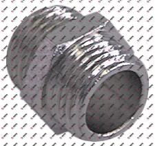 Double nipple thread 1/2" - 3/4"
