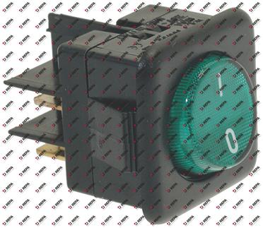 Rocker switch mounting measurements 27.8x25mm