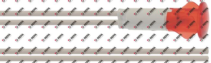 Indicator light 240V connection cable 200mm red