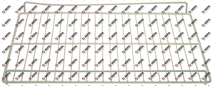 Grille lar. 518mm P 408mm acier plastifié