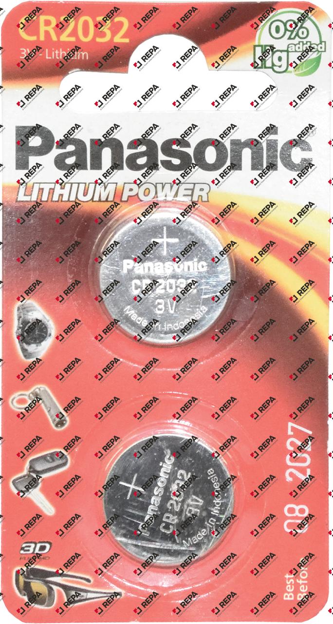 Batterie CR2032 VPE 2 Stück
