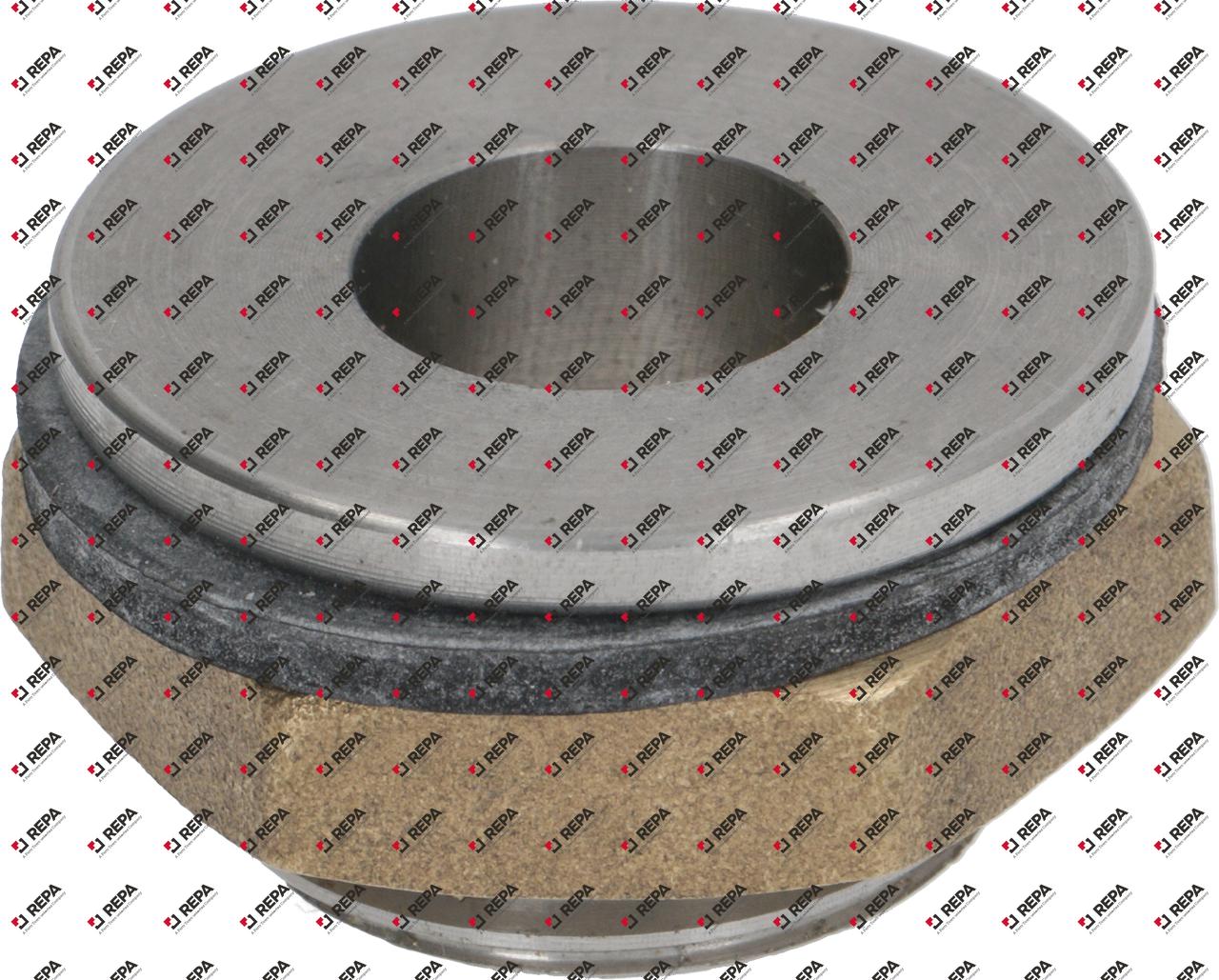 Pileta de desagüe ø ext. 28 mm rosca 1/2" inox